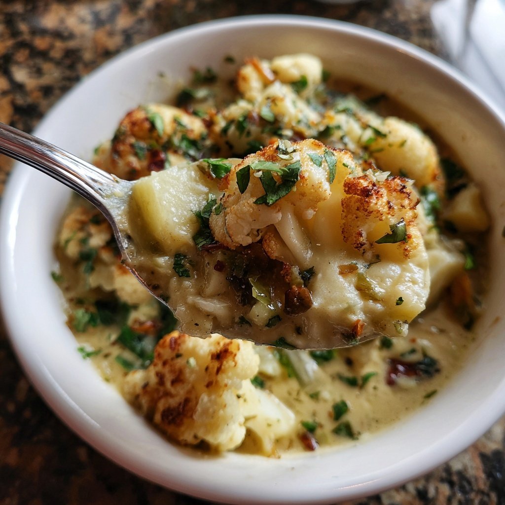 Blumenkohl Kartoffel Eintopf Herzhaft