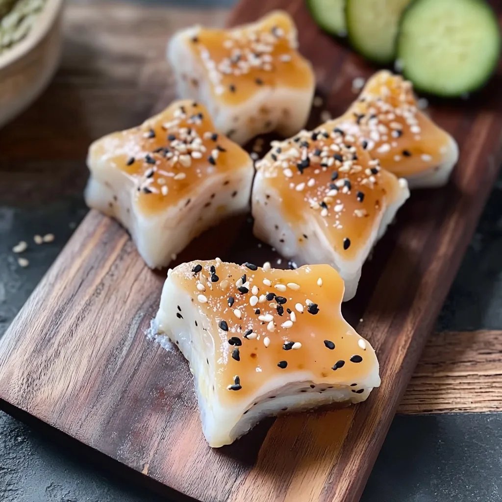 Lachssterne aus Blätterteig