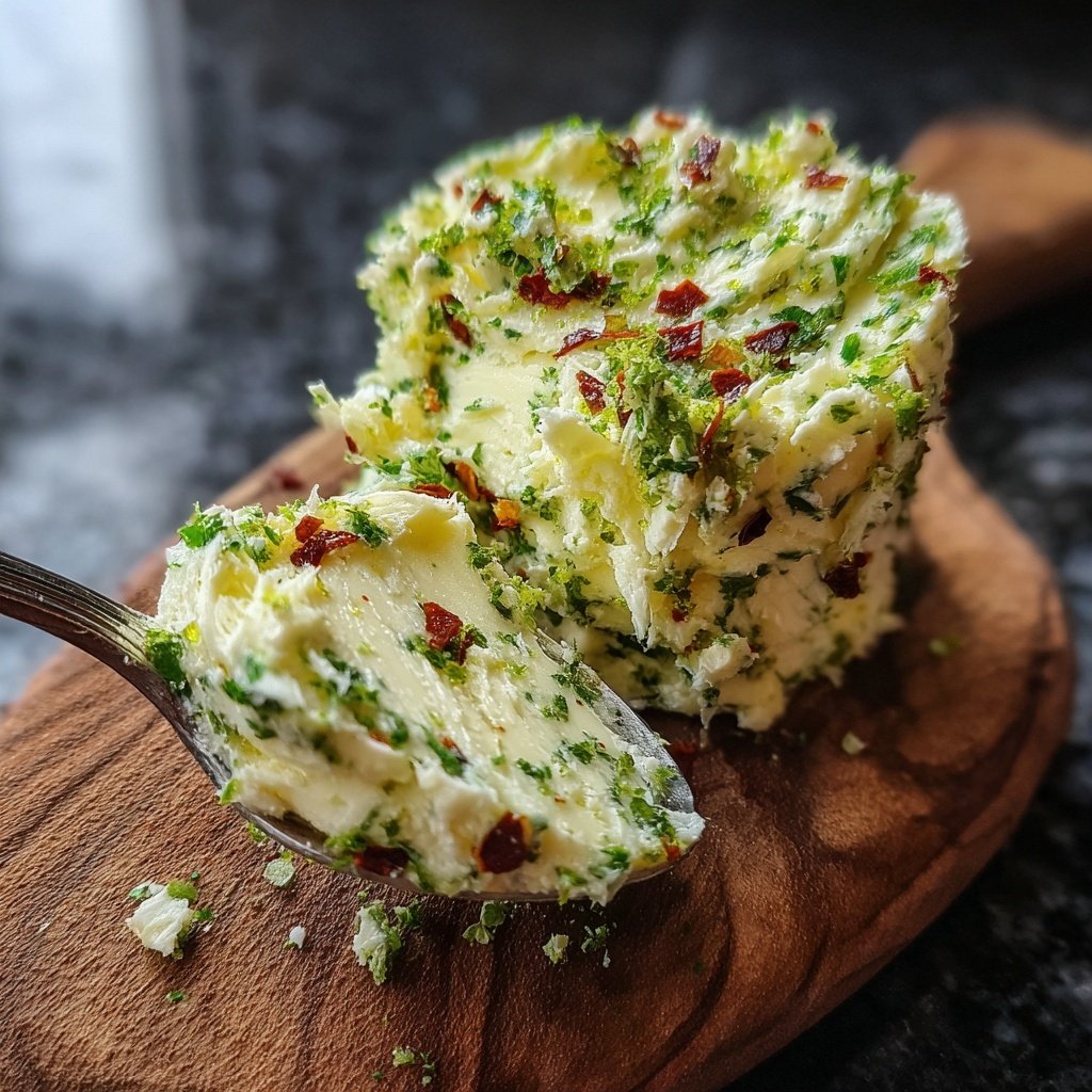 Kräuterbutter Mit Chili Und Limette