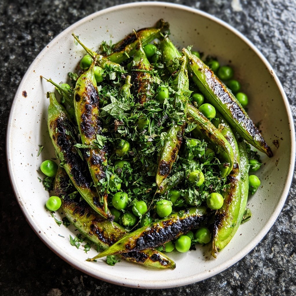 Grill Beilagen Mit Erbsen