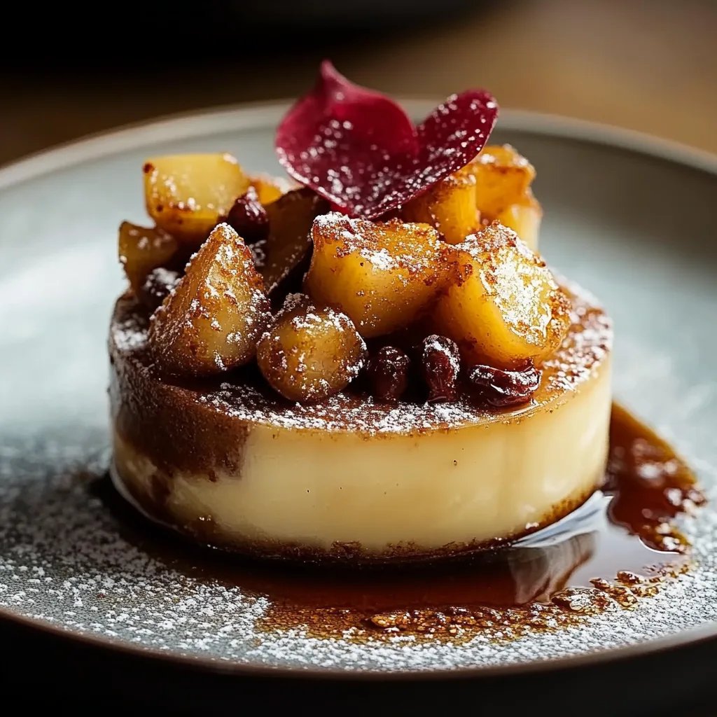 Bratapfel mit Vanillesoße