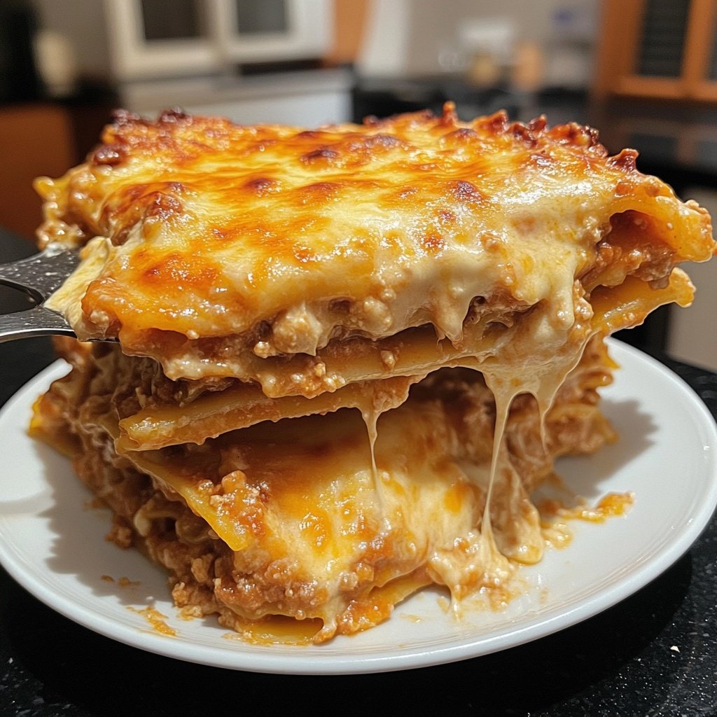 Lasagne mit cremiger Béchamelsauce