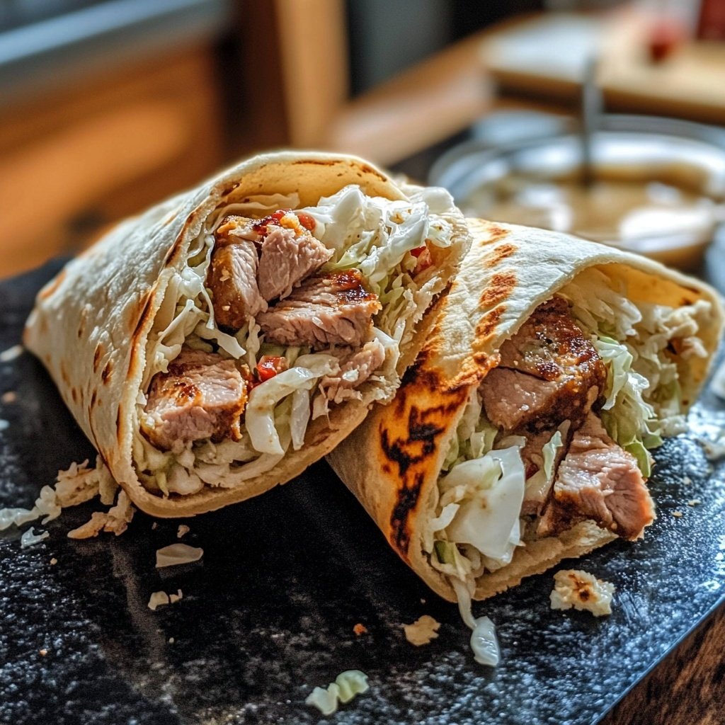 Döner mit Weißkohl
