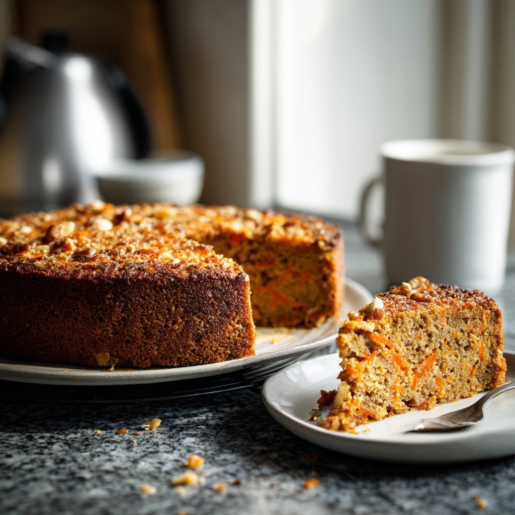 Karottenkuchen Mit Dinkel