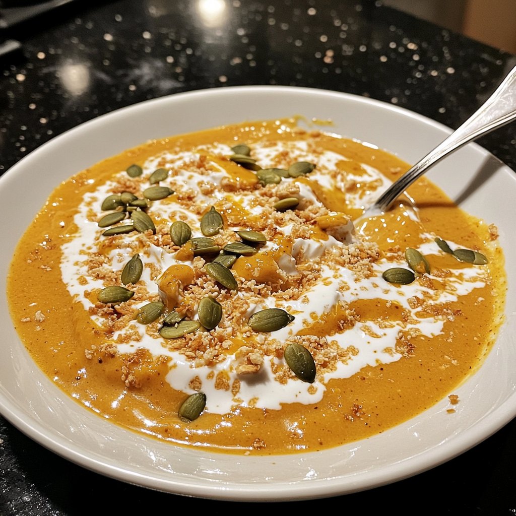 Kürbissuppe aus Hokkaido