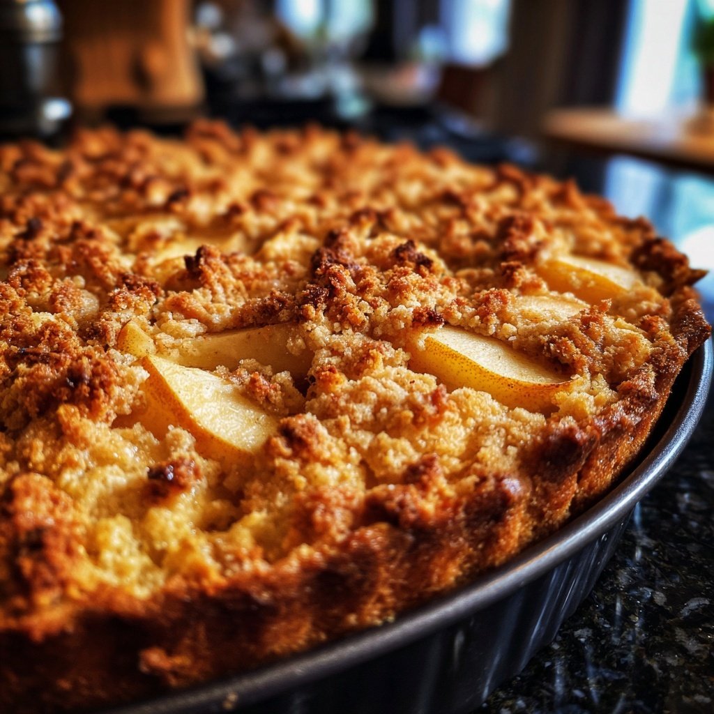 Streuselkuchen Mit Birnen