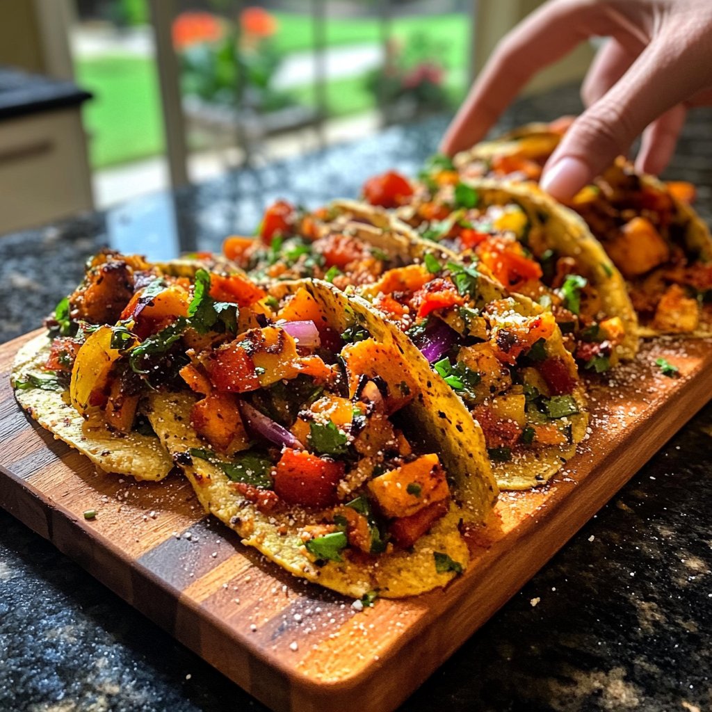 Vegetarisches Street Food