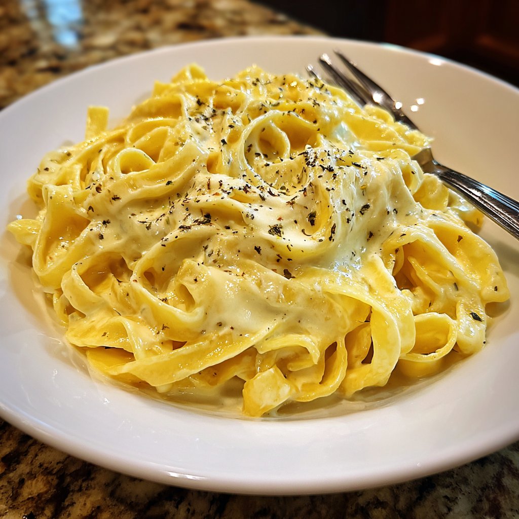Tagliatelle mit Zitronencreme
