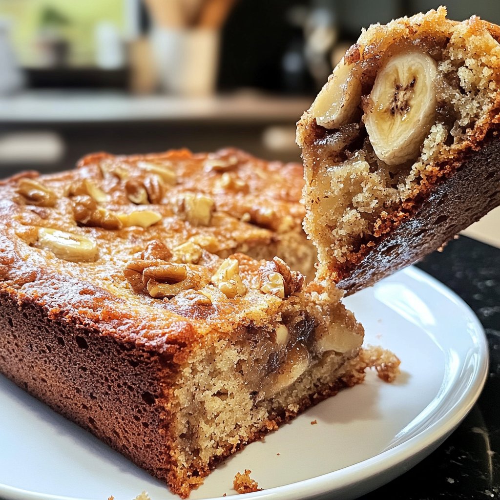 Einfaches Bananenbrot