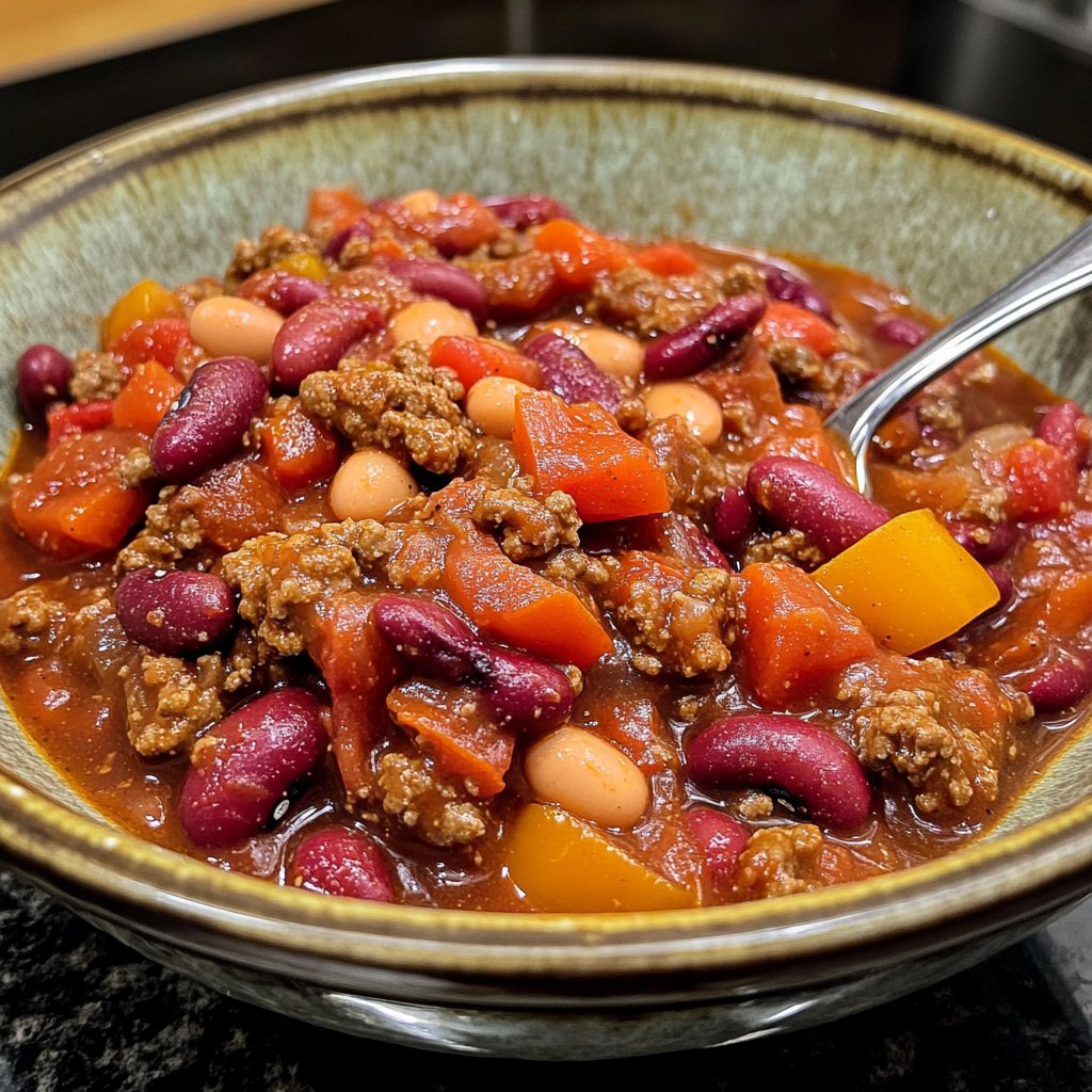 Chili sin Carne mit Bohnen