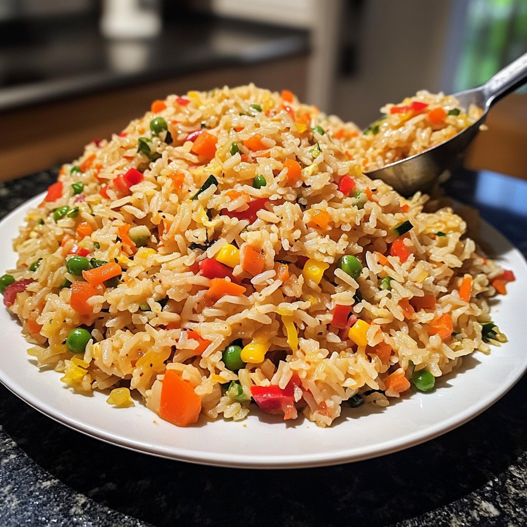 Gebratener Reis mit Gemüse