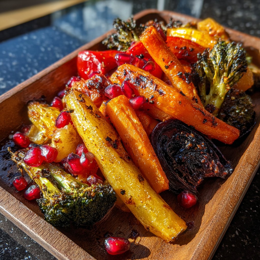 Ofengemüse mit Granatapfel