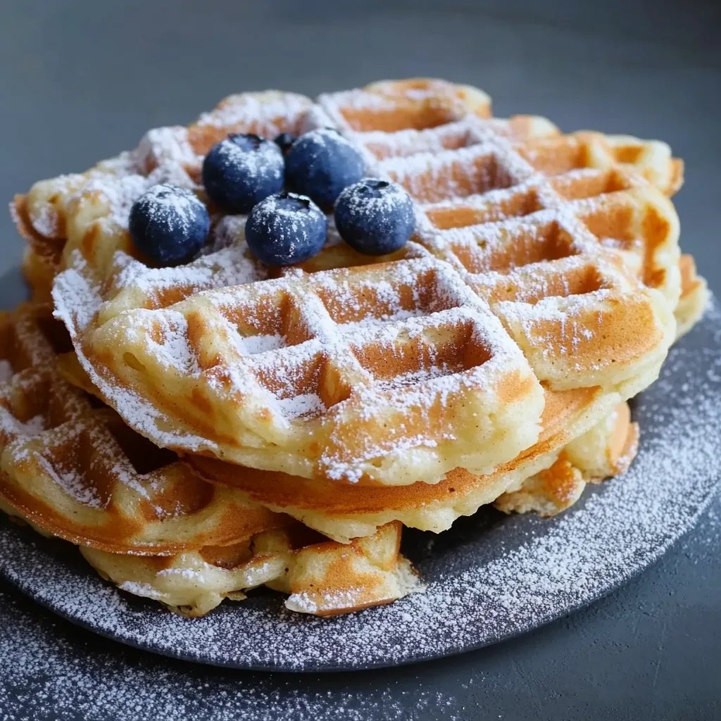 Waffelteig Rezept für Omas Waffeln