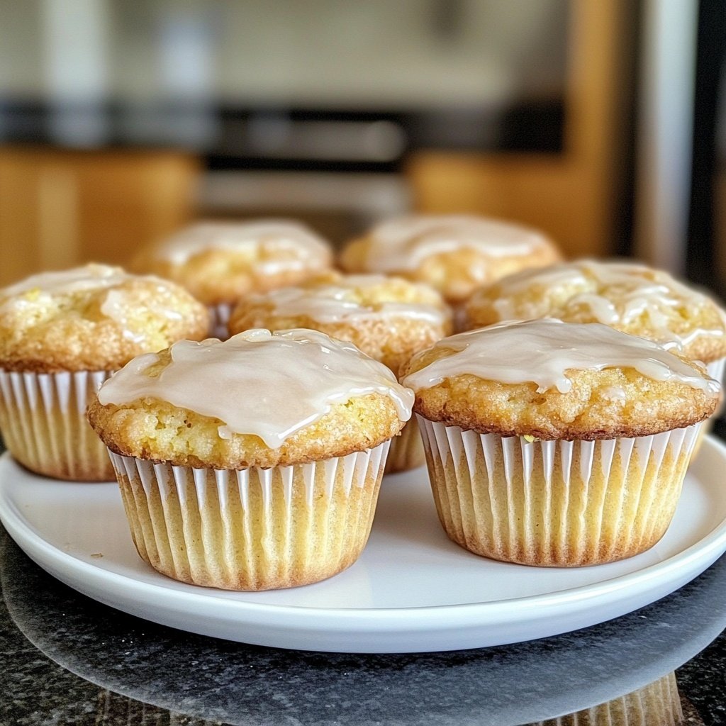 Zitronenkuchen Muffins