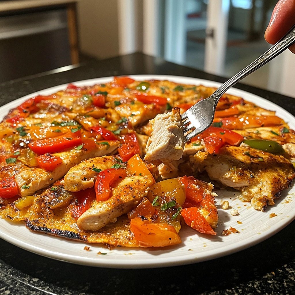 Hähnchenbrust Low Carb Pfanne