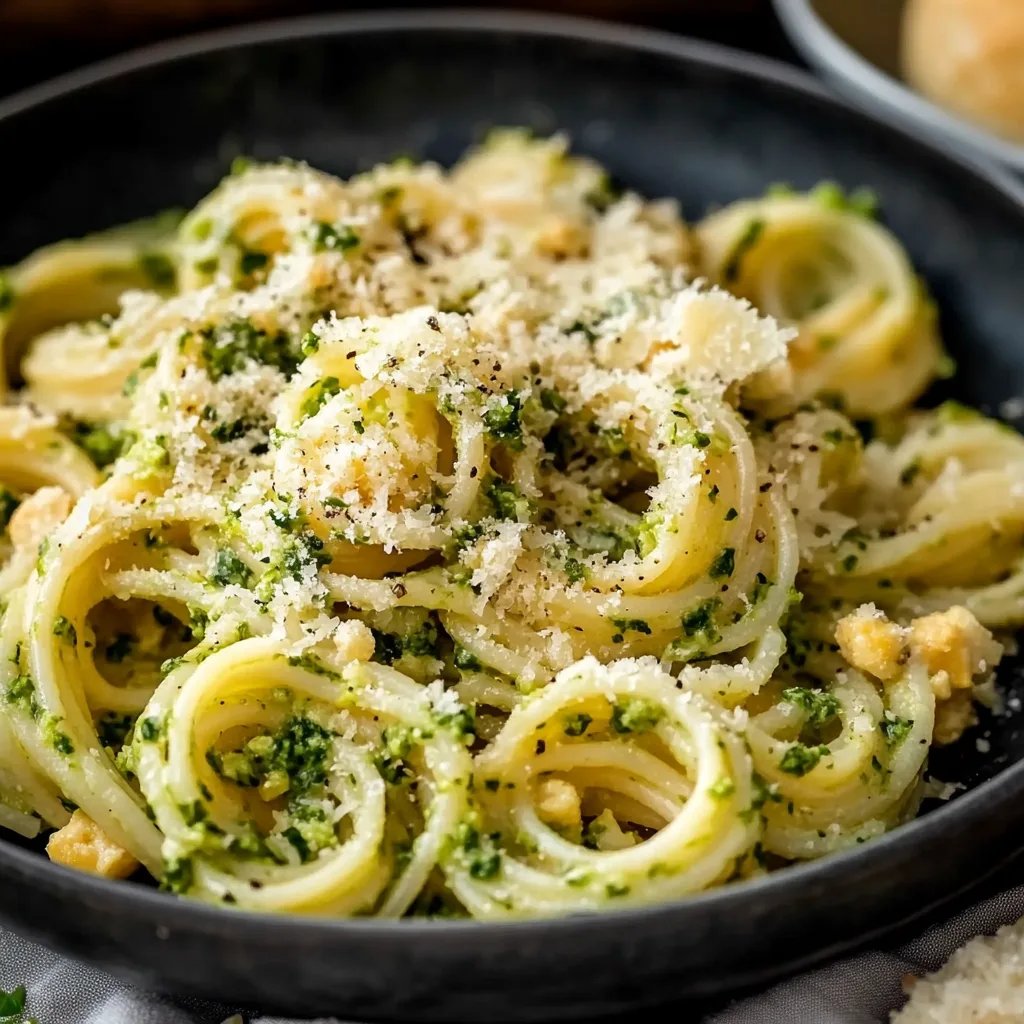 Einfache gesunde Brokkoli-Pasta