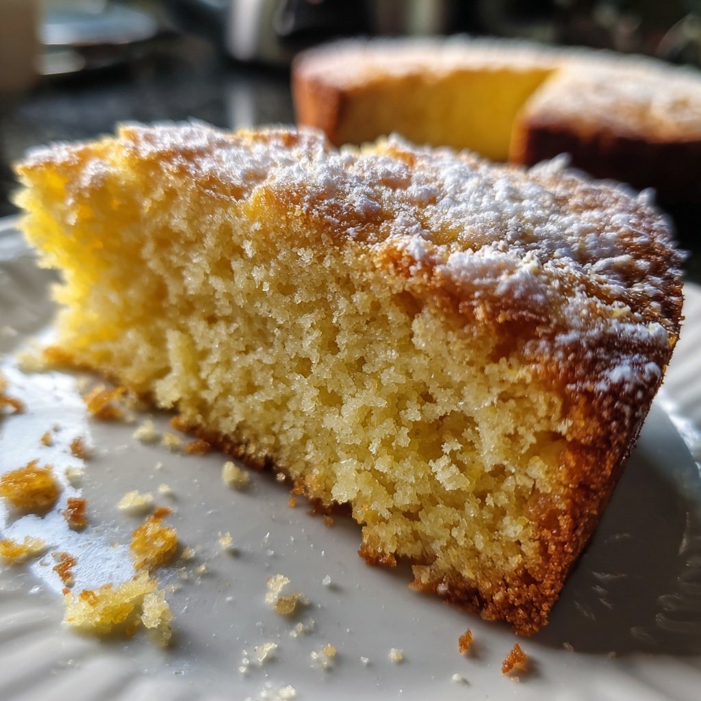 Zitronenkuchen ohne Zucker